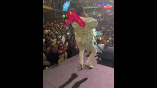 Likkle Addi Performing MOTM live with Vybz Kartel 🎤🔥 [upl. by Alleuqahs239]