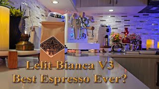 Lelit Bianca V3  Best Espresso Ever  Brewing Coffee from Honeybee and the Dripolator [upl. by Euqinay801]