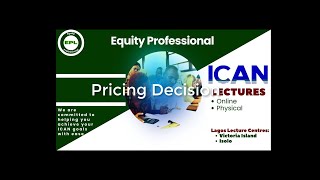 Pricing Decision Class 2 [upl. by Delila]