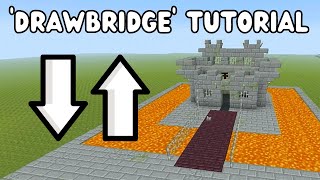 Minecraft XBOX 360PS3 Drawbridge Tutorial XBOX ONE LEJAVA [upl. by Azeel]