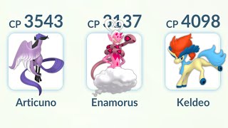 Using new Legendary ENAMORUS in Pokemon GO MASTER LEAGUE [upl. by Benzel]