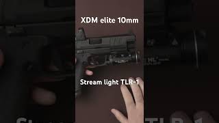 Springfield xdm elite 10mm streamlight xdm springfieldxdm springfieldarmory 10mm streamlight [upl. by Ahsikym]