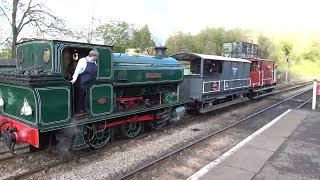 31130 amp quot Cranford quot Easter Monday at Avon Valley Railway  1424 [upl. by Ahsatel237]