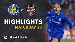 Resumen de Getafe CF vs Levante UD 30 [upl. by Blancha47]