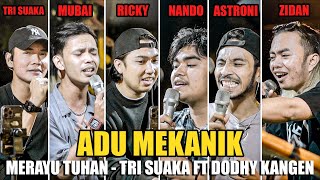 Adu Mekanik Merayu Tuhan Live Ngamen Tri Suaka Zidan Nando Astroni Mubai Ricky [upl. by Sayers]