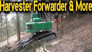 Neuson Forest 183 HVT Track Harvester  UNCUT [upl. by Aitenev]