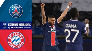 Paris SaintGermain vsBayern Munich Extended Highlights  UCL on CBS Sports [upl. by Remo]