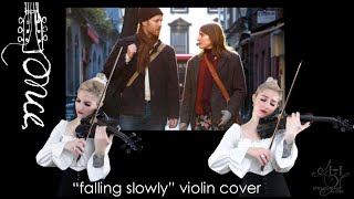 Falling Slowly Violin Cover [upl. by Neersan]