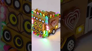 DIY Mini DJ Truck Gauri Ganesh DJ Light Kaalimata  Wedding DJ Durga Pooja DJ Trolley Big DJshorts [upl. by Turmel]