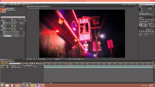 After Effects CS6 Tutorial  7  Timeline Panel [upl. by Annaes3]