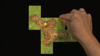 How to play Carcassonne  pt 1 of 2  base set [upl. by Pansie404]