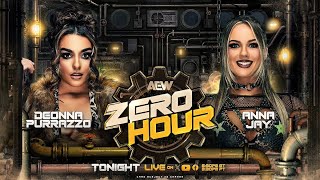 WWE 2K24 Deonna Purrazzo Vs Anna Jay  AEW Full Gear 2024 Zero Hour [upl. by Ahsetan]