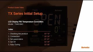 Autonics Tutorial  TX Series Initial Setup [upl. by Cheyney489]