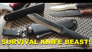 Skrama 200 A Survival Knife BEAST‼️😲 [upl. by Idnahr]