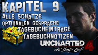 Uncharted 4 Alle Schätze Guide  Kapitel 9 Wer würdig ist  Uncharted 4 Schätze Locations [upl. by Marou]