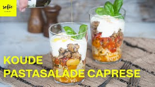 Klassieke koude pastasalade Caprese  Sofie Dumont [upl. by Roosevelt]