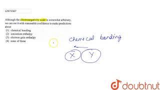 A1through the electronegativity scale is somewhat arbitrary we can use it with resonable [upl. by Nylasej]