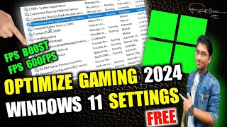 How To Optimize Windows 11 For GAMING amp Performance  Best Settings for FPS amp NO DELAY UPDATED [upl. by Retseh]