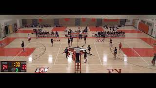 Perkiomen Valley High School vs Phoenixville High School Womens Varsity Volleyball [upl. by Gnof]