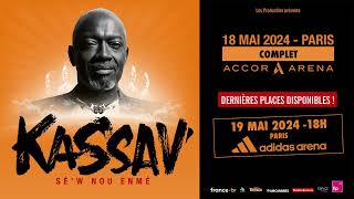 ZOUK KASSAV KASSAV 19 MAI 2024 ADIDAS ARENA DERNIÈRES PLACES [upl. by Wesla]