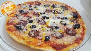 Pizza Tarifi  1 Orta Boy Pizza [upl. by Nayra]