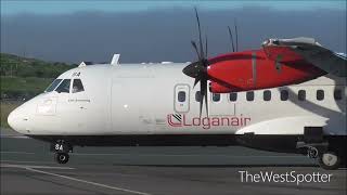 Loganair Is Back Donegal Airport 19th May 2024 [upl. by Ayyn]