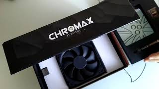 Распаковка кулера Noctua NHL9i Chromax Black из Rozetka [upl. by Burny492]