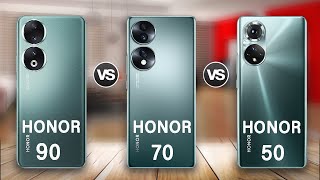 Honor 90 Vs Honor 70 Vs Honor 50  Which to choose [upl. by Daeriam199]