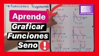 ✅GRÁFICAS de FUNCIONES SENOIDALES GUÍA DEFINITIVA💯 TRIGONOMETRÍA [upl. by Nylikcaj]