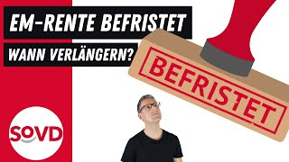 EMRente befristet  wann um die Verlängerung kümmern [upl. by Janie]