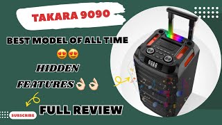 Takara 9090  Hidden Features  Full review👌🏻👌🏻with N RAJ 😍😍 [upl. by Adnalahs958]