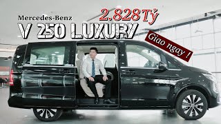 Mercedes V 250 Luxury 2022 Màu Đen Xe MPV 7 Chỗ Siêu Rộng Hạng Sang  Hoan Channel [upl. by Ahsiekahs]