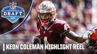 Keon Coleman Highlight Reel Buffalo Bills select FSU WR with 33rd pick  2024 NFL Draft [upl. by Griseldis]