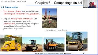 Mécanique du solChapitre 6 – Compactage du sol Partie 1 Principes généraux [upl. by Lesslie]