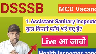 DGHS health inspector paperDSSSB sanitary inspector question answer [upl. by Eppesiug]