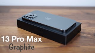 iPhone 13 Pro Max Graphite Unboxing with MagSafe Clear Case and Benks Wireless Power Bank [upl. by Natsrik31]