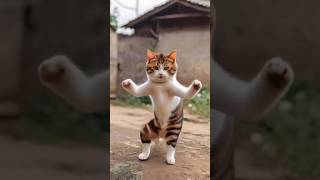 Cat Dance Video Very Funny 🤣 AI Video Cat Dancing viralvideo catblogger catlaughs cat catwatch [upl. by Elleined]