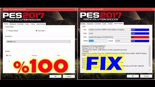 FIX  PES 2017 VRAM  SHARED PROBLEM 100WORK [upl. by Aikkin364]