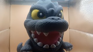 Godzilla Plastic Money Piggy Bank from Hobby Lobby [upl. by Iru537]