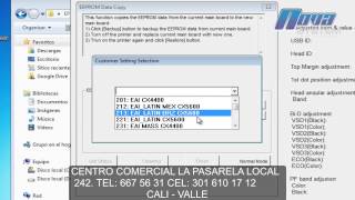 Como Resetear Contador de Impresiones Epson CX5600 de Forma Correcta [upl. by Samohtnhoj]