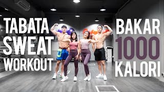 BAKAR 1000 KALORIMU TABATA WORKOUT with KOREAN TRAINER [upl. by Blithe]