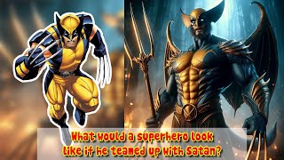 World or Hero  What would a superhero look like if he teamed up with Satan [upl. by Doss]