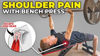 How to Get Rid of Shoulder Pain From Bench Pressing [upl. by Ahsekyw]