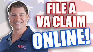 How to File a VA Claim Online Complete Tutorial [upl. by Atilek]