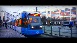 Sweden Stockholm tram ride from Luma to Liljeholmen [upl. by Kylah427]