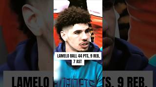 Lamelo Ball 44 PTS 9 REB 7 AST In A Lost 😭 shorts nba [upl. by Pettiford]