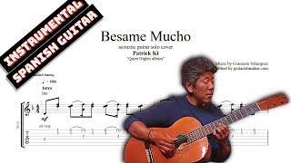 Besame Mucho TAB  spanish instrumental guitar tabs PDF  Guitar Pro [upl. by Enad]