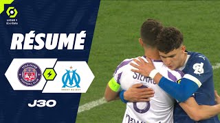 TOULOUSE FC  OLYMPIQUE DE MARSEILLE 2  2  Résumé  TFC  OM  20232024 [upl. by Drarej485]