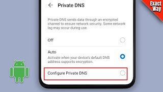 How To Setup Private DNS On Android for own privacy  Full Guide [upl. by Misha]