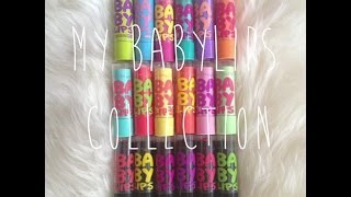 My Baby Lips Collection ♡ [upl. by Ahsiri455]